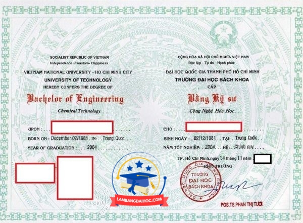 làm bằng đại học hcm