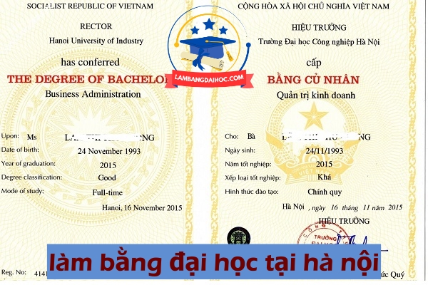 làm bằng đại học tại hà nội