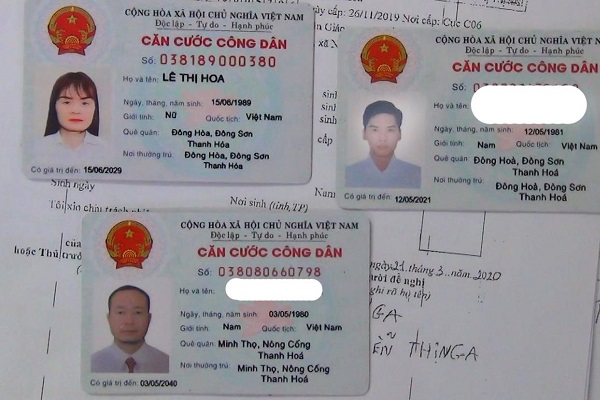 làm căn cước công dân giả