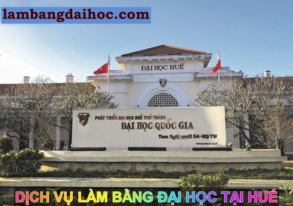 làm bằng đại học tại huế