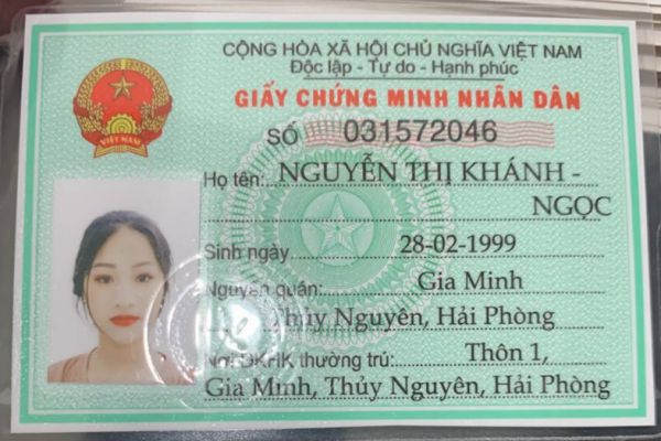 chứng minh nhân dân giả