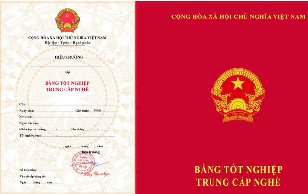 bằng tốt nghiệp trung cấp