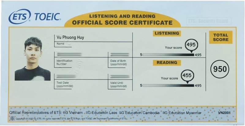 Làm chứng chỉ TOEIC